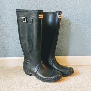 Black Hunter Boots
